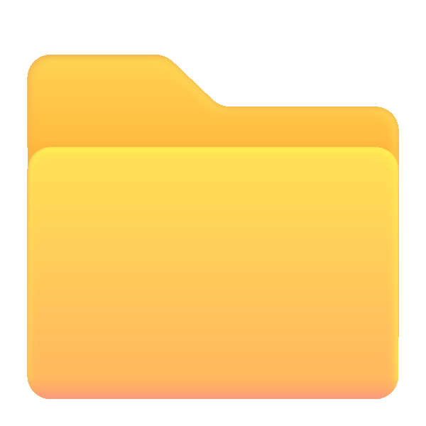 File Folder Color Vector