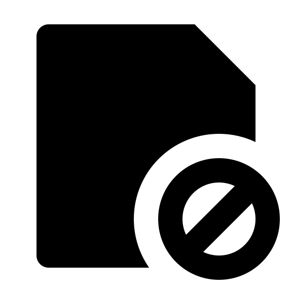 File Forbid Fill