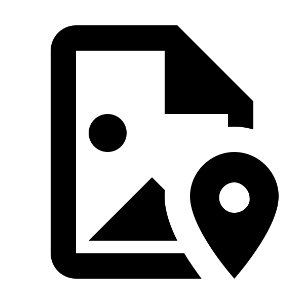 File Image Marker Outline