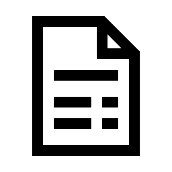 File Invoice Solid Vector