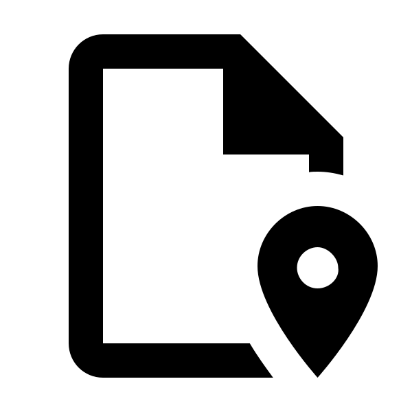 File Marker Outline