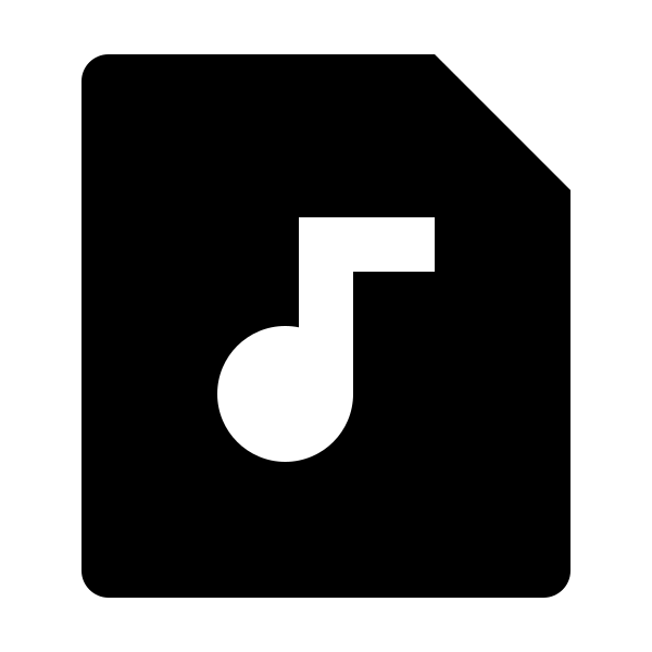 File Music Fill