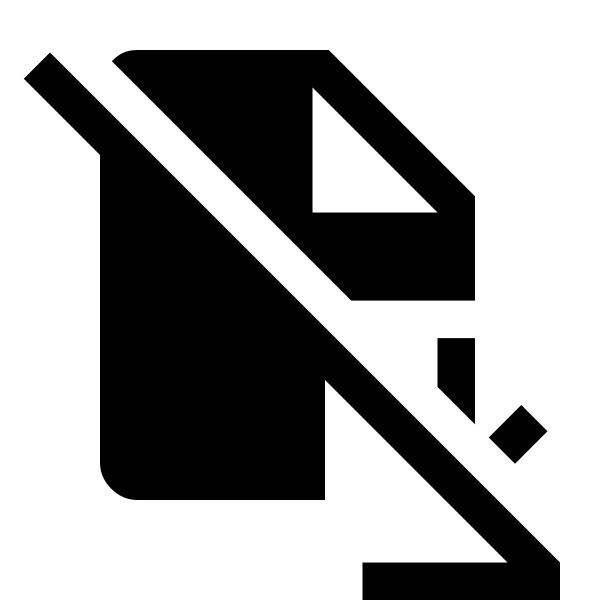 File Save Off Fill