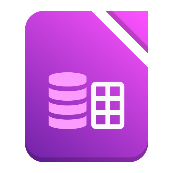 File Type Libreoffice Base Vector