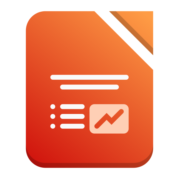 File Type Libreoffice Impress Vector