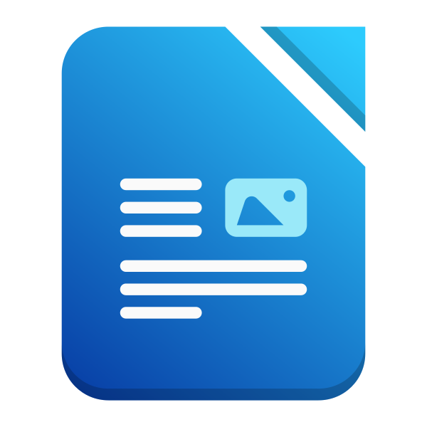 File Type Libreoffice Writer Vector
