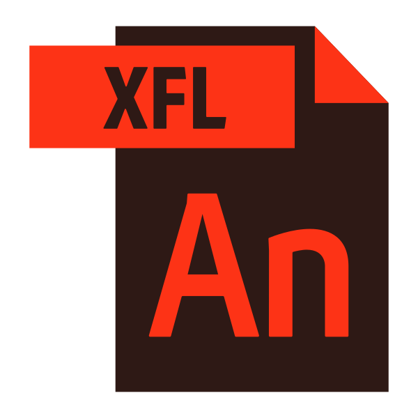 File Type Light Xfl Vector