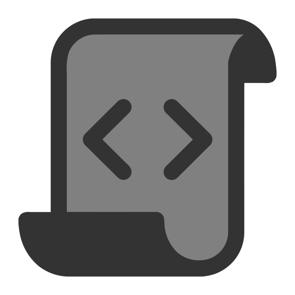 File Type Script Vector