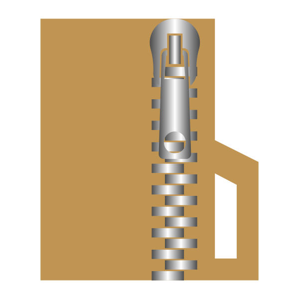File Type Zip Vector