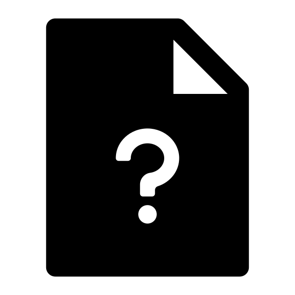 File Unknown Vector