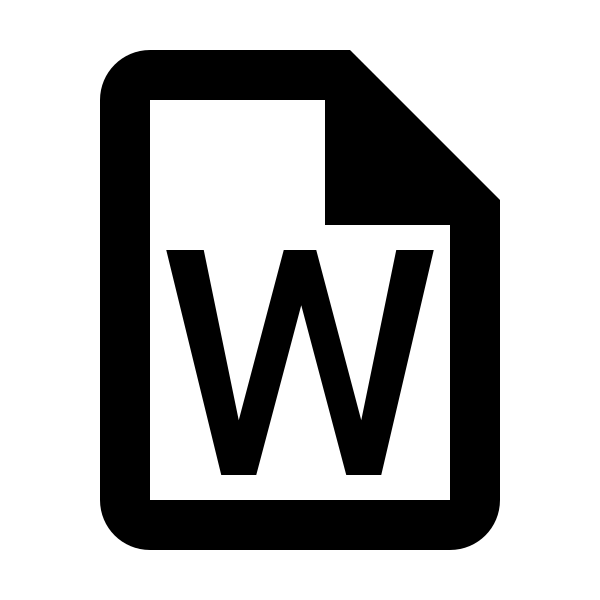 File Word Outline