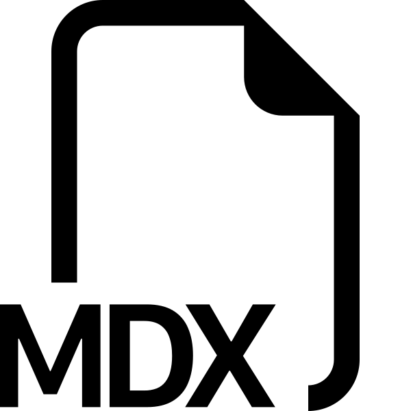 Filetype Mdx