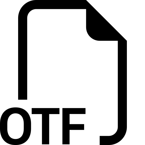 Filetype Otf
