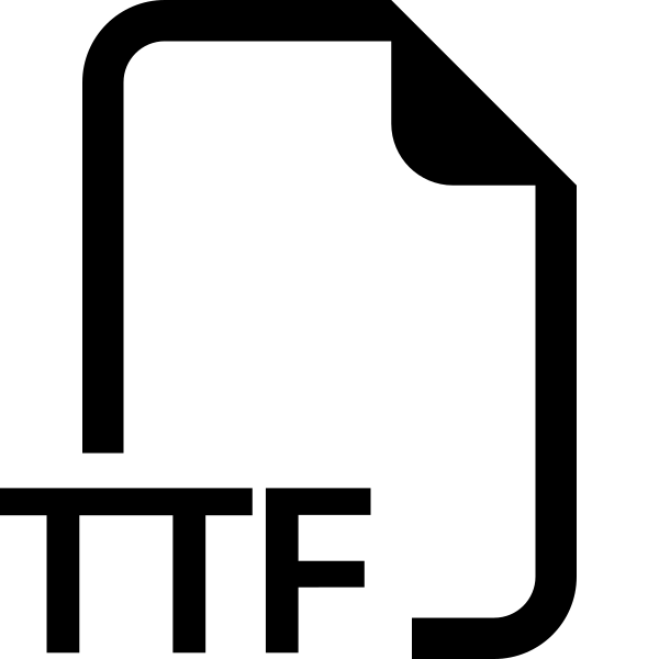 Filetype Ttf