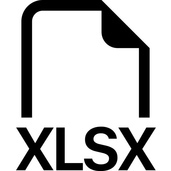 Filetype Xlsx