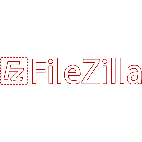 Filezilla Line Wordmark