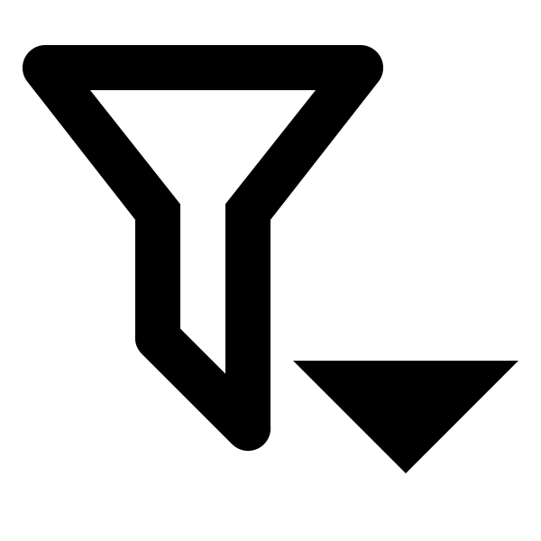 Filter Menu Outline