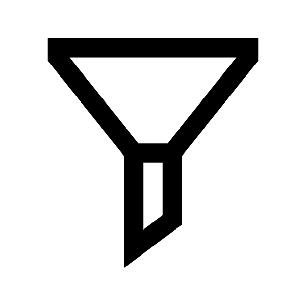 Filter Solid Vector