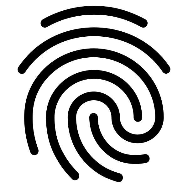 Finger Print Outline