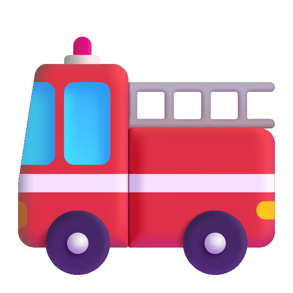 Fire Engine Color Vector