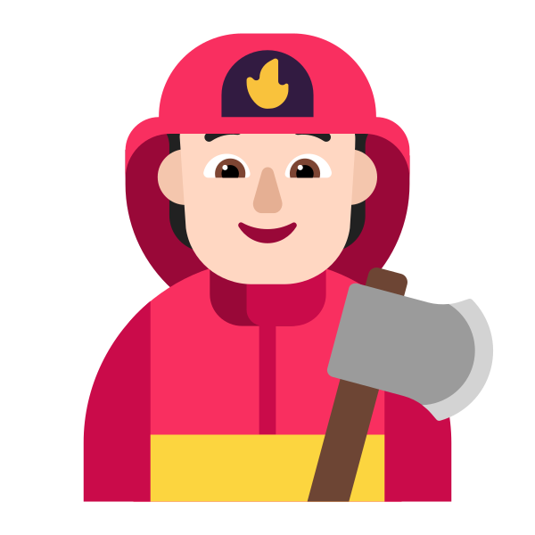 Firefighter Flat Light
