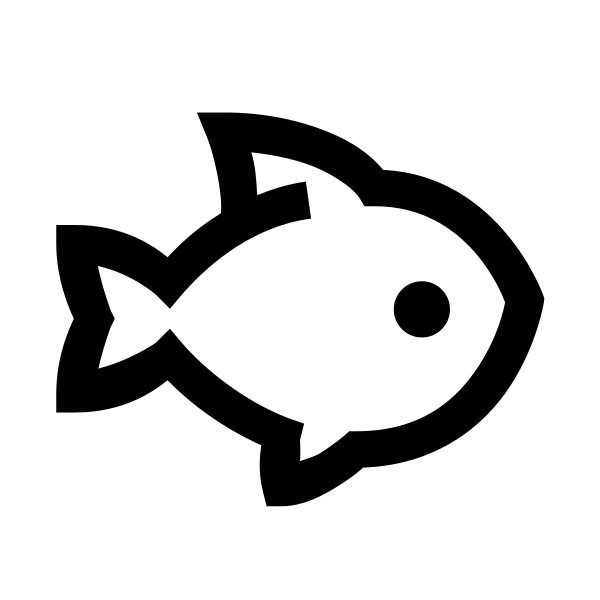 Fish Solid Vector