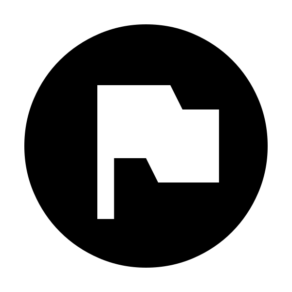 Flag Circle Fill
