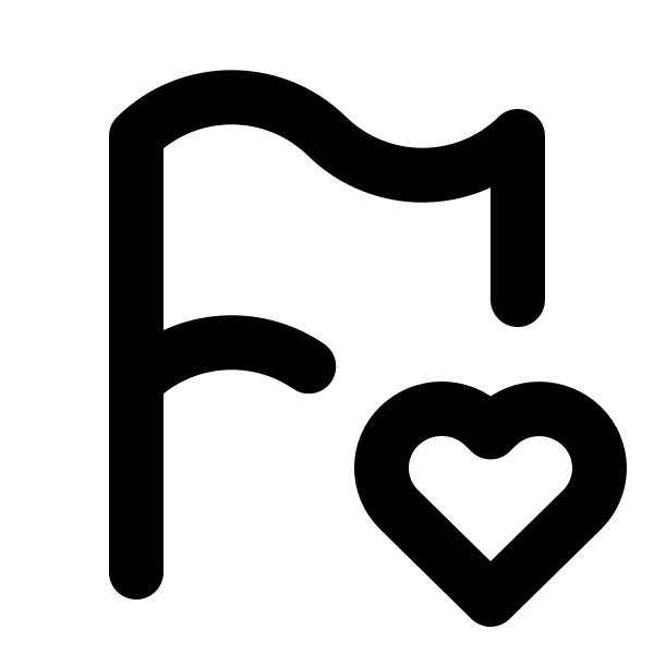 Flag Heart