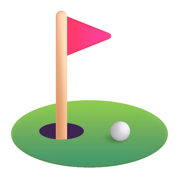 Flag In Hole Color