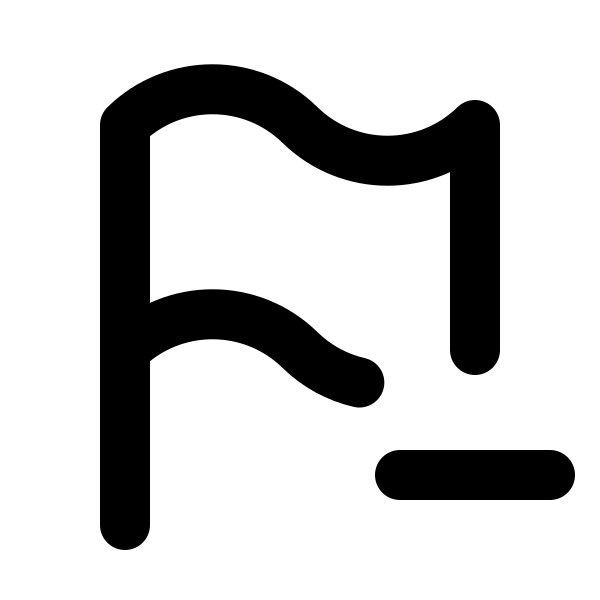 Flag Minus