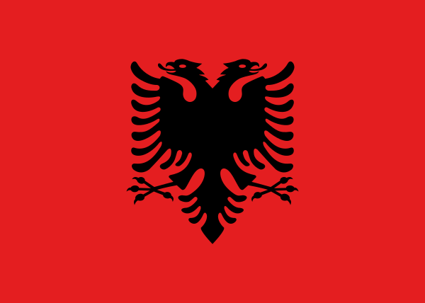 Flag Of Albania (1992–2002)