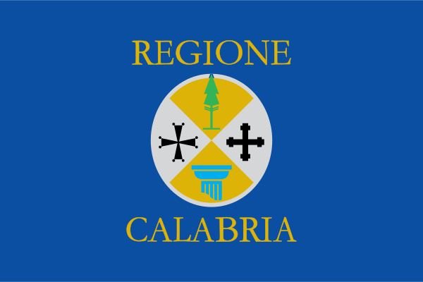 Flag Of Calabria Vector