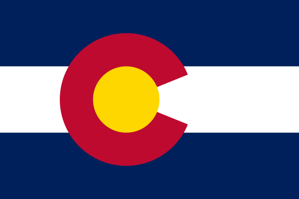 Flag Of Colorado Vector