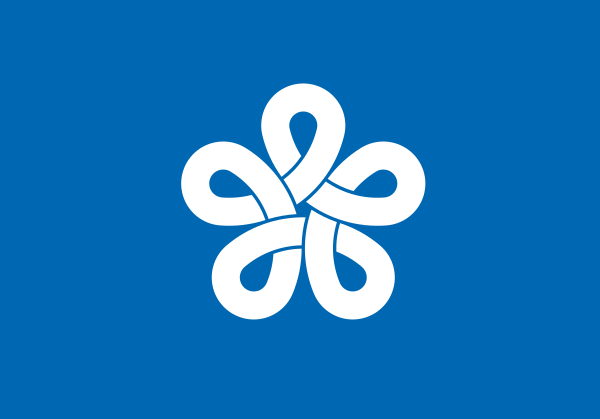 Flag Of Fukuoka Prefecture