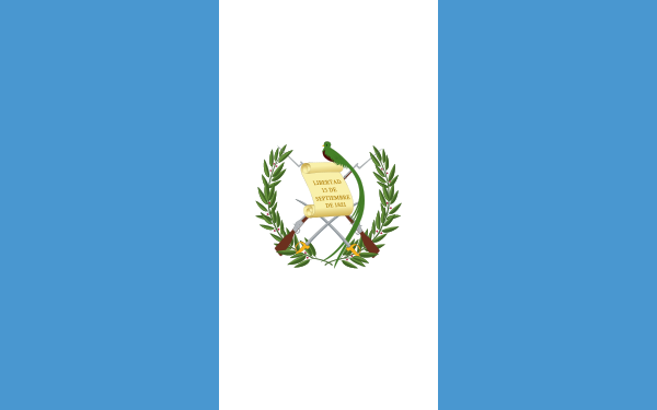 Flag Of Guatemala Vector