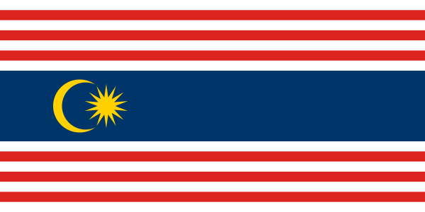 Flag Of Kuala Lumpur, Malaysia