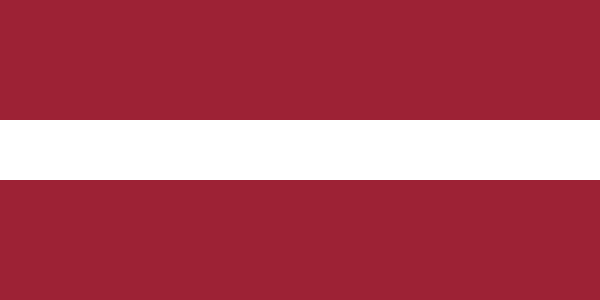Flag Of Latvia Vector