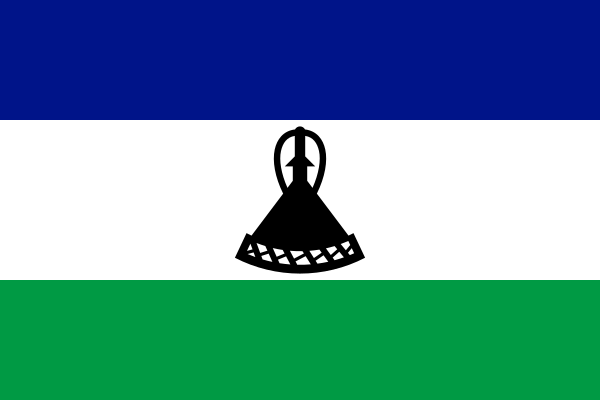Flag Of Lesotho