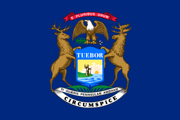 Flag Of Michigan
