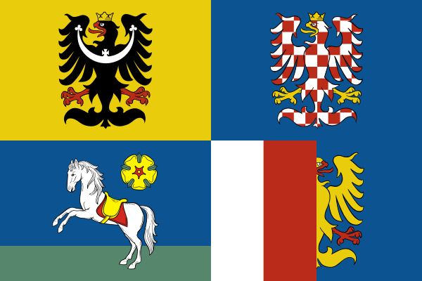 Flag Of Moravian Silesian Region