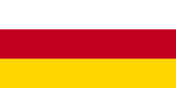 Flag Of North Ossetia