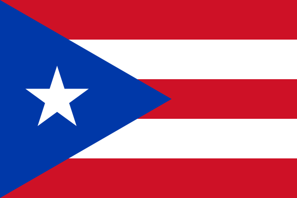 Flag Of Puerto Rico (1952–1995)