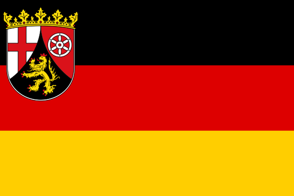 Flag Of Rhineland Palatinate