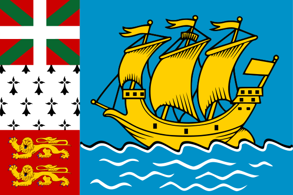 Flag Of Saint Pierre And Miquelon