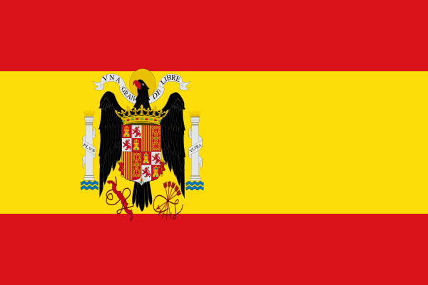 Flag Of Spain (1938–1945)