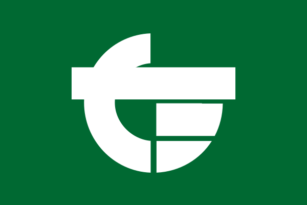 Flag Of Takamiya, Hiroshima (1976–2004)