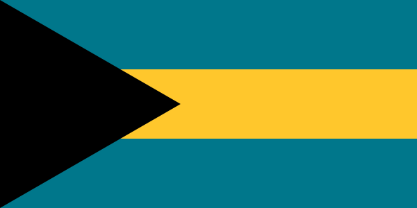 Flag Of The Bahamas Vector