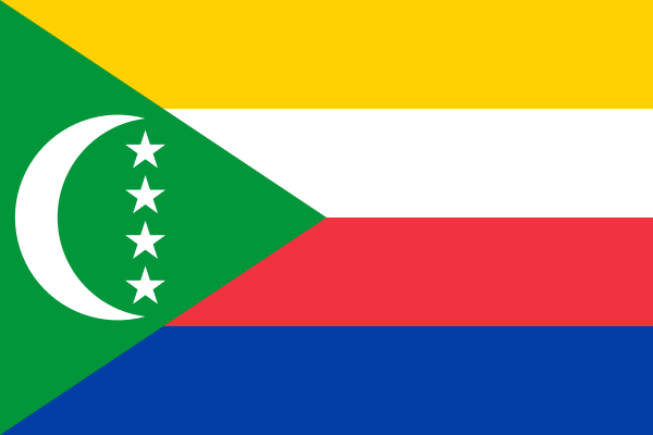Flag Of The Comoros (3 2)