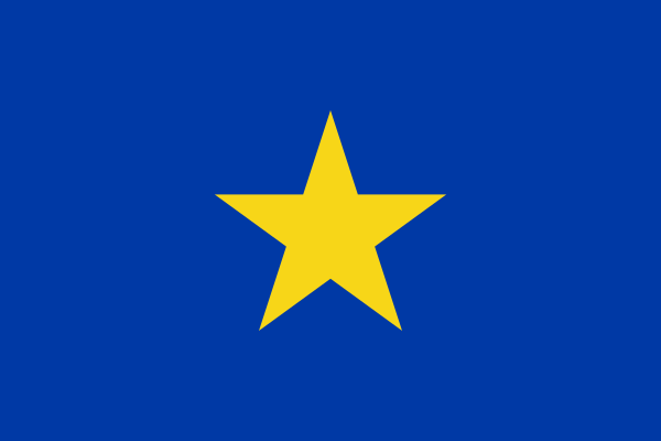 Flag Of The Congo Free State