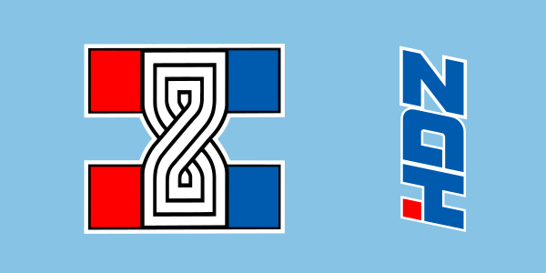 Flag Of The Croatian Democratic Union